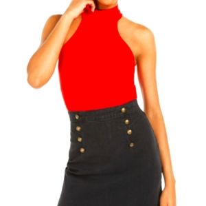 Guess Halter Neck Bodysuit